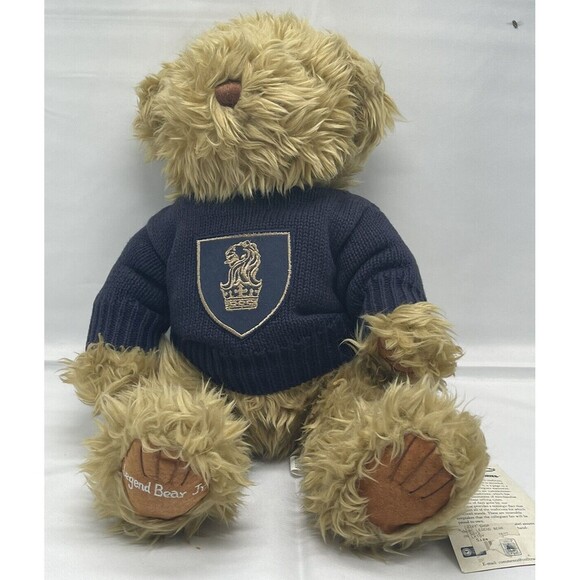Collegiate Traditions  Teddy Bear Legend Bears Jr. 15" Plush Stuffed Animal Toy - Picture 1 of 15